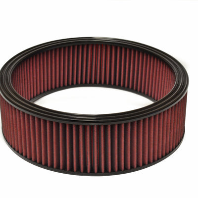 Injen Performance Air Filter 14in Round x 4in Tall - 1in Pleats