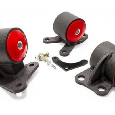 Innovative 94-01 Integra B-Series Black Steel Mounts 95A Bushings (Cable Conversion 2 Bolt)
