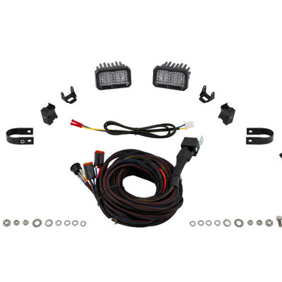 Diode Dynamics Stage Series 1 1/4 In Roll Bar Reverse Light Kit SSC2 Sport (Pair)