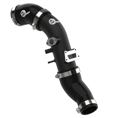 aFe 19-22 Hyundai Veloster N L4 2.0L (t) BladeRunner 2-3/4in Aluminum Cold Charge Pipe - Black
