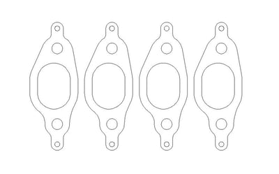 Cometic VW 1.8L 8V 77-99 Exhaust Set .030 inch MLS Head Gasket 1.060 inch X 1.480 inch Port