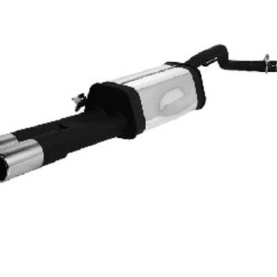 Remus 2000 Skoda Fabia (Not For Station Wagon) 1.9L TDI Axle Back Exhaust