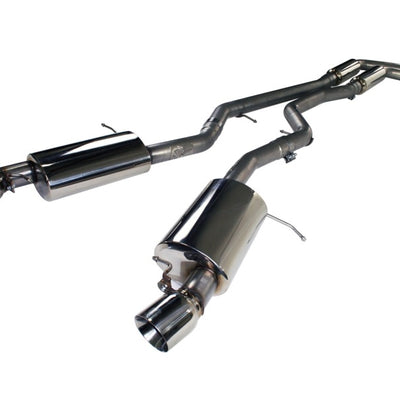 aFe MACHForce XP 11-12 BMW 335i L6-3.0L N55 E90/92 304SS 2.75in. Cat-Back Exhaust System