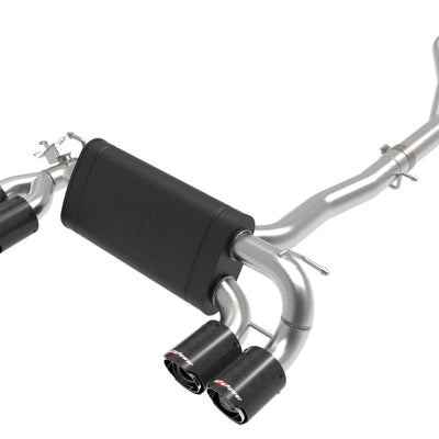 aFe MACHForce XP 3in-2.5in 304SS Exhaust Cat-Back 15-20 Audi S3 L4-2.0L (t) - Carbon Tips