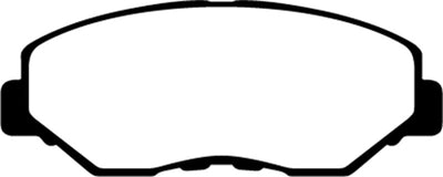 EBC 13-15 Acura ILX 1.5 Hybrid Yellowstuff Front Brake Pads