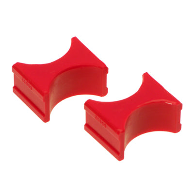 Prothane Universal Shock Reservoir Mounts - 2.0/2.0 Diameter - Red