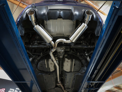 aFe Takeda Exhaust Axle-Back 13-15 Scion FRS / Subaru BRZ 304SS Carbon Fiber Dual Tips Exhaust