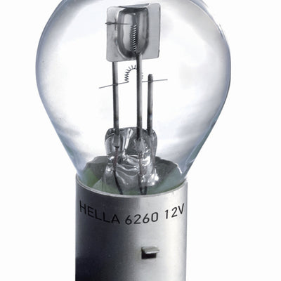 Hella Bulb 6260 12V 60/60W Ba20D B11 S2