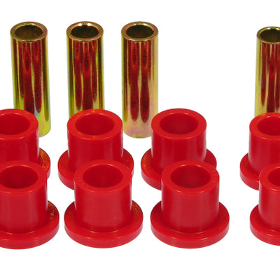 Prothane 66-72 Ford F100 4wd Spring & Shackle Bushings - Red