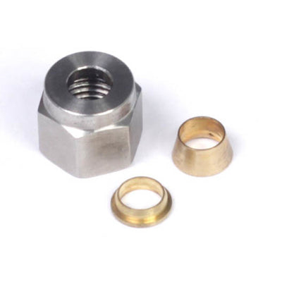 Haltech 1/4in Nut & Brass Ferrule