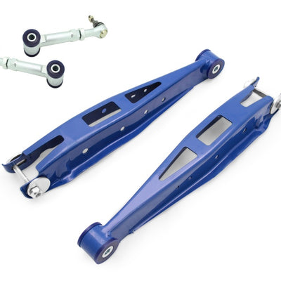 SuperPro 2013 Scion FR-S Base Rear Lower Adjustable Toe & Lower Control Arm Set