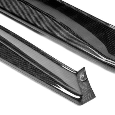 Seibon 11-13 Nissan GTR R35 VS-Style Carbon Fiber Side Skirts (Pair)