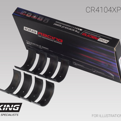 King Engine Bearings Audi ABB/ ABM/ ADP/ PP/ RN (Size 0.26) Connecting Rod Bearing Set