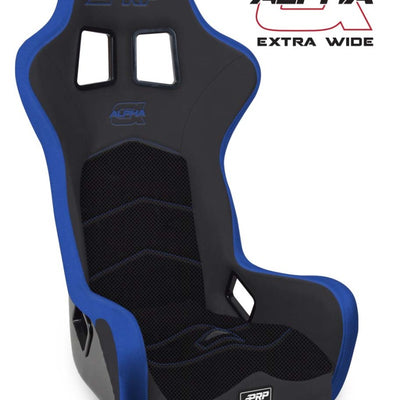 PRP Alpha Composite Seat/Extra Wide- Black/Blue