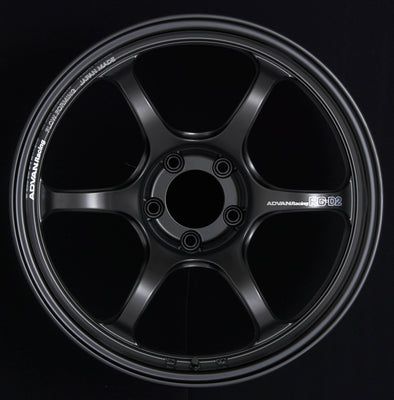 Advan RG-D2 18x8.0 +44 5x114.3 Semi Gloss Black Wheel