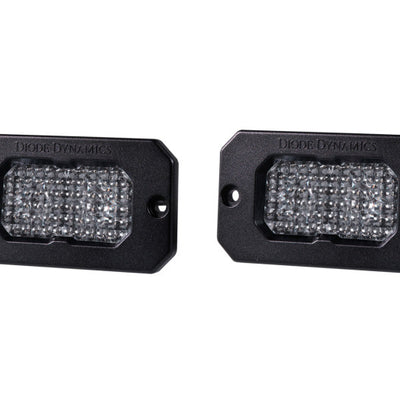 Diode Dynamics Stage Series 2 In LED Pod Pro - White Flood Flush ABL (Pair)