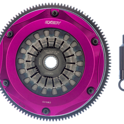 Exedy 1991-1992 Toyota Supra Hyper Twin Cerametallic Clutch Sprung Center Disc Pull Type Cover