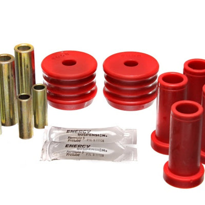Energy Suspension 64-76 BMW 2002 Red Rear Control Arm Bushing Set