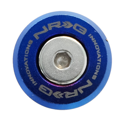 NRG M-Style Fender Washer Kit (TI Series) M6 Bolts For Plastic (TI Brn Wshr/Silver Scrw) - Set of 10