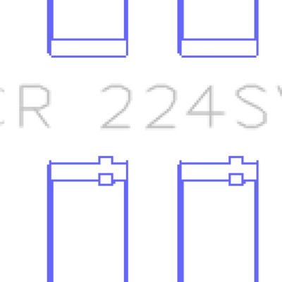 King Engine Bearings BMW S65B40A/S85B50A Connecting Rod Bearing Set (Set of 2) - Size STD