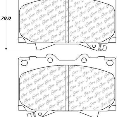 StopTech 98-07 Toyota Land Cruiser/Lexus LX470 Front Truck & SUV Brake Pad