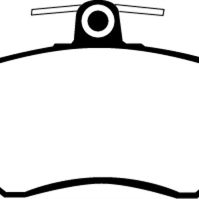 EBC 97-02 Volkswagen Cabriolet 2.0 Greenstuff Front Brake Pads