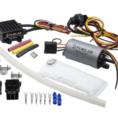 Fuelab 253 In-Tank Brushless Fuel Pump Kit w/9mm Barb & 6mm Siphon/72002/74101/Pre-Filter - 500 LPH