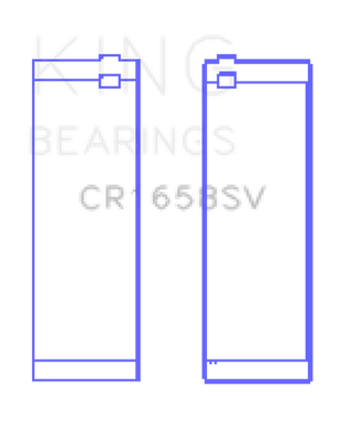 King Engine Bearings BMW N47 D20 A/N47S D20 D Sputter Replacement Connecting Rod Bearing Set