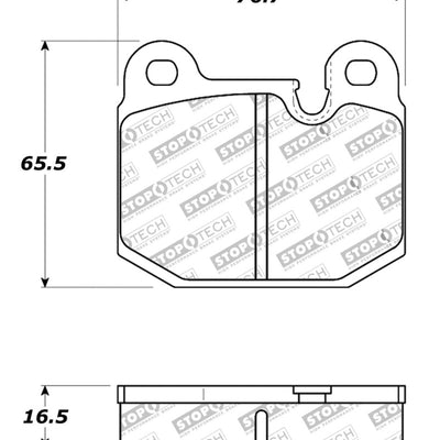 StopTech Street Touring Brake Pads