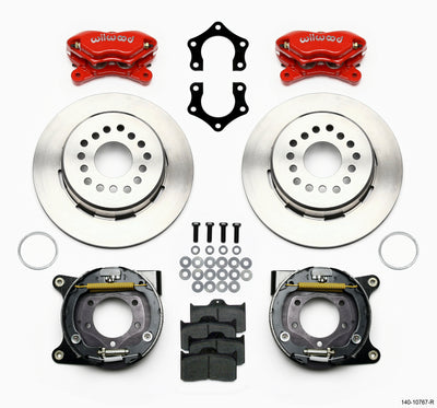 Wilwood Forged Dynalite P/S Park Brake Kit Mopar/Dana 2.50in Off w/Snap Ring Bearing