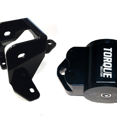 Torque Solution Billet Aluminum Left Engine Mount (3 Bolt): 96-00 Honda Civic EK B/D-Series