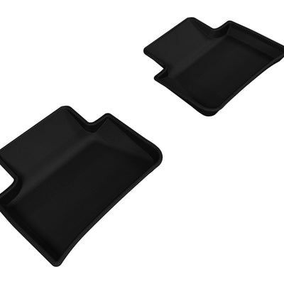 3D MAXpider 2014-2019 Porsche Macan Kagu 2nd Row Floormats - Black