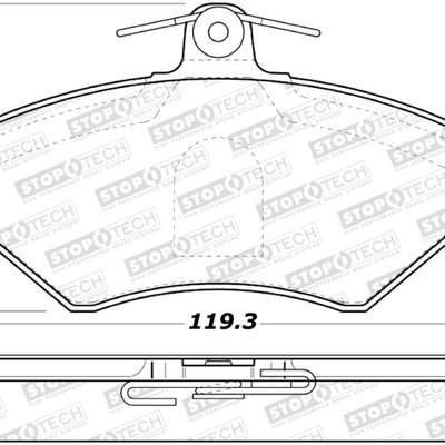StopTech Street Brake Pads