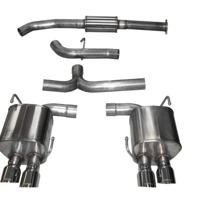 Corsa 2015-2021 Subaru WRX Cat Back Exhaust Polished Quad 3.5in Tips Sport