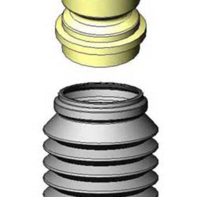 KYB Shocks & Struts Strut Boots Rear AUDI A4 2002-04 AUDI RS4 2007-08 AUDI TT (Exc. Quattro) 2008-09