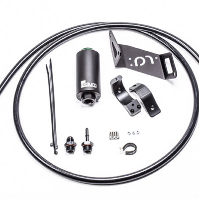 Radium Engineering BMW Fuel Hanger Feed w/ Microglass Filter