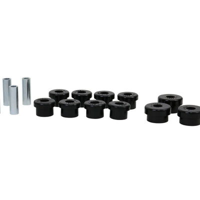 Whiteline Plus 88-00 Honda Civic / 88-9/95 CRX Rear Control Arm - Lower Inner & Outer Bushing Kit