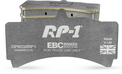 EBC Racing 2018 BMW M5 (F90) RP-1 Race Rear Brake Pads