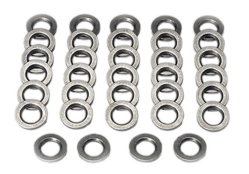 Moroso Head Bolt Washers - 7/16in - 4130 Chrome Moly - 34 Pack