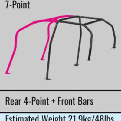 Cusco Chro-moly Roll Cage 4 Passenger 7P CZ4A (S/O / No Cancel)