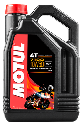 Motul 4L 7100 4-Stroke Engine Oil 10W50 4T