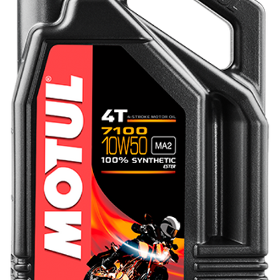 Motul 4L 7100 4-Stroke Engine Oil 10W50 4T