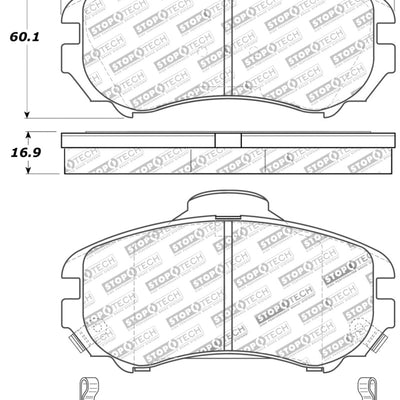 StopTech Street Touring Brake Pads