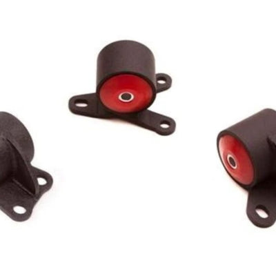 Innovative 94-01 Integra B-Series Black Steel Mounts 60A Bushings (Auto Trans)