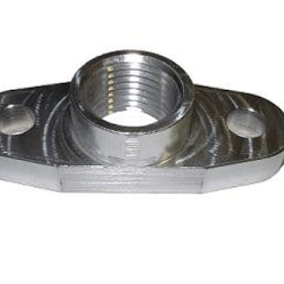 Torque Solution Billet Oil Drain Flange: Universal T3/T4 & PTE Turbos
