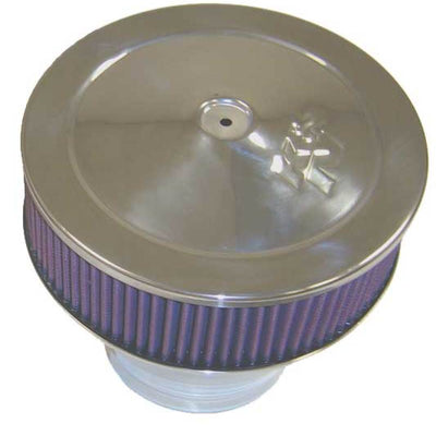 K&N Velocity Stack Assembly - Red - 5-1/8in x 9in Dia 2-3/4in Flange