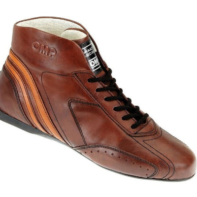 OMP Carrera Low Boots My2021 Brown - Size 43 (Fia 8856-2018)