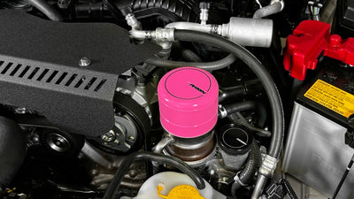 PERRIN 15-25 Subaru WRX & 13-25 BRZ/FR-S/86/GR86 Oil Filter Cover - Hyper Pink