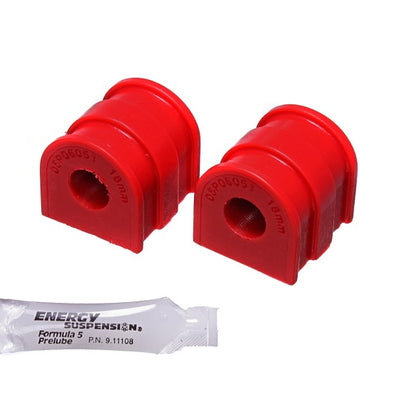 Energy Suspension 10-14 VW Golf (Base)/10-14 VW GTI Red 18.5mm Rear Sway Bar Bushing Set