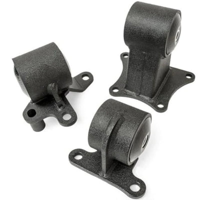 Innovative 90-93 Accord F-Series Black Steel Mounts 95A Bushings